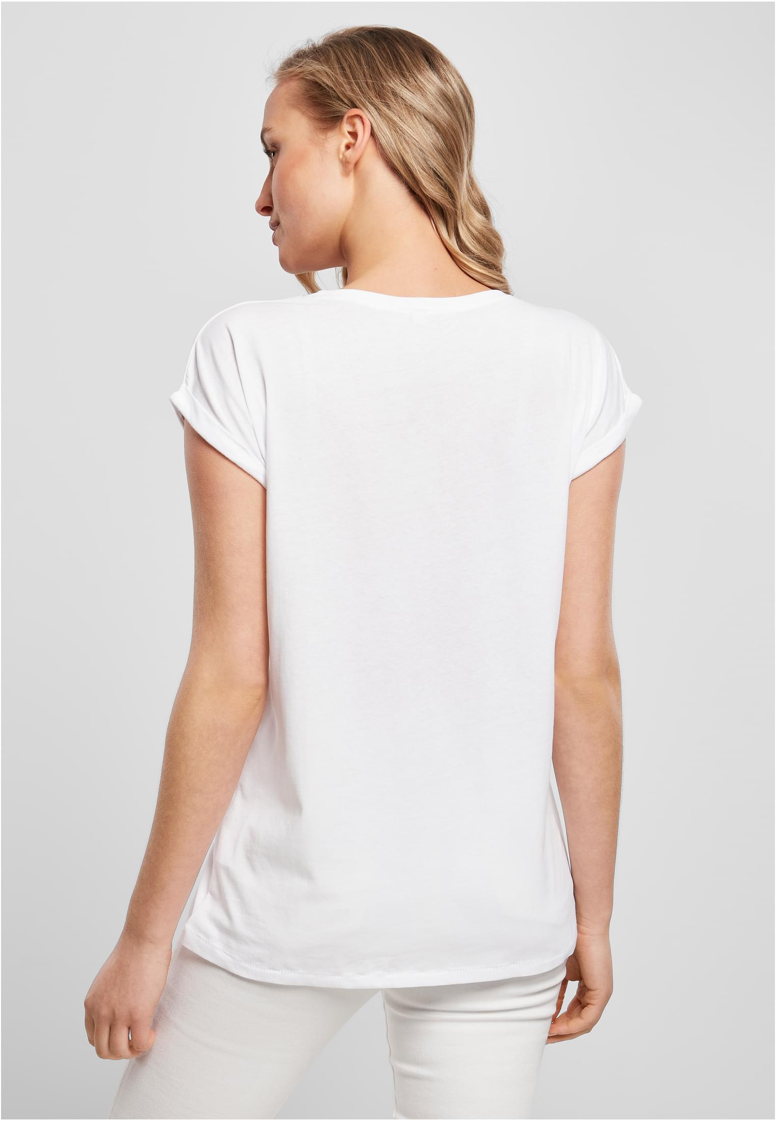 Γυναικείο T-Shirt BY021 Build Your Brand Ladies Extended Shoulder Tee White