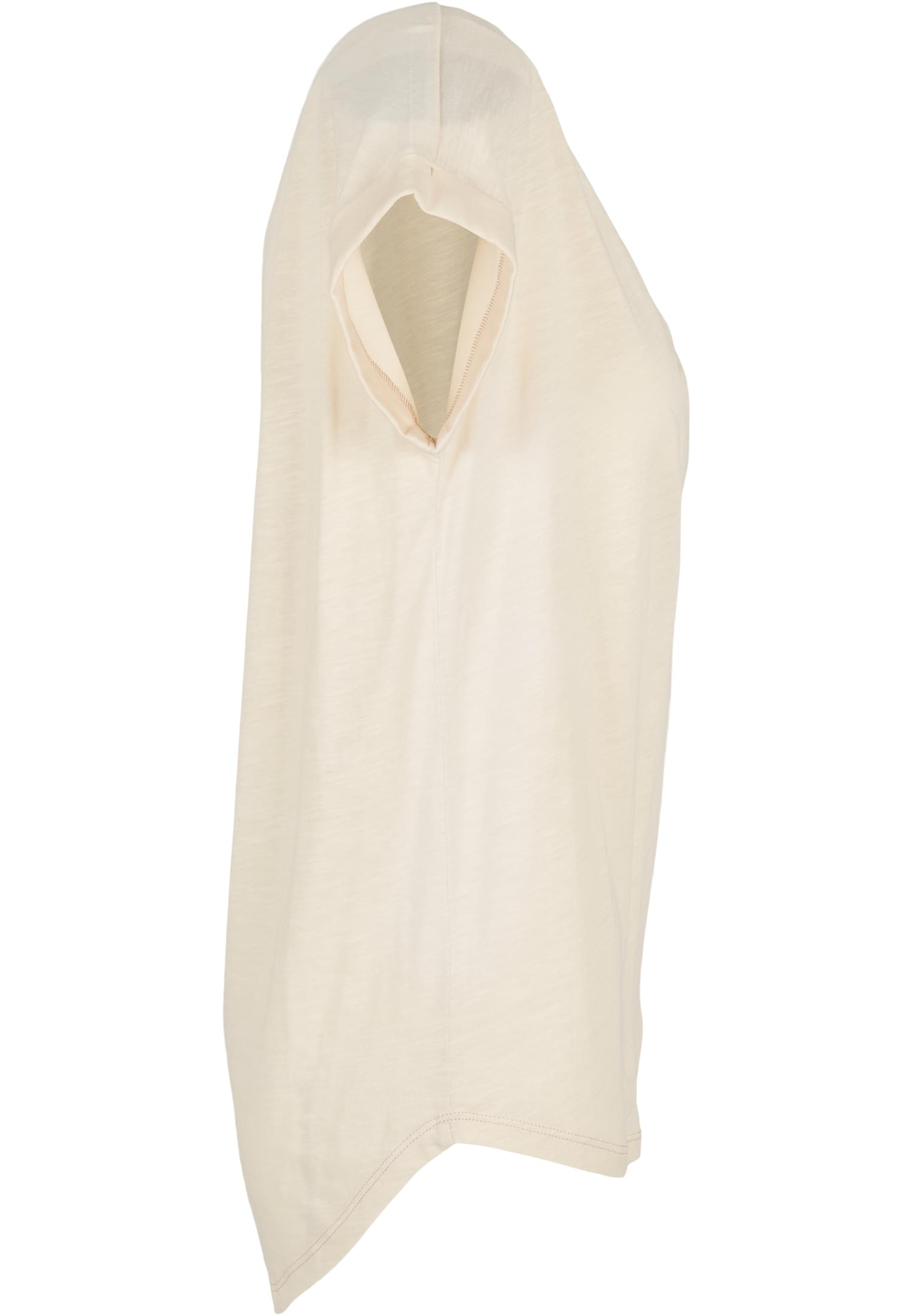 Γυναικείο T-Shirt Ladies Long Slub BY036 Build Your Brand White Sand Whitesand