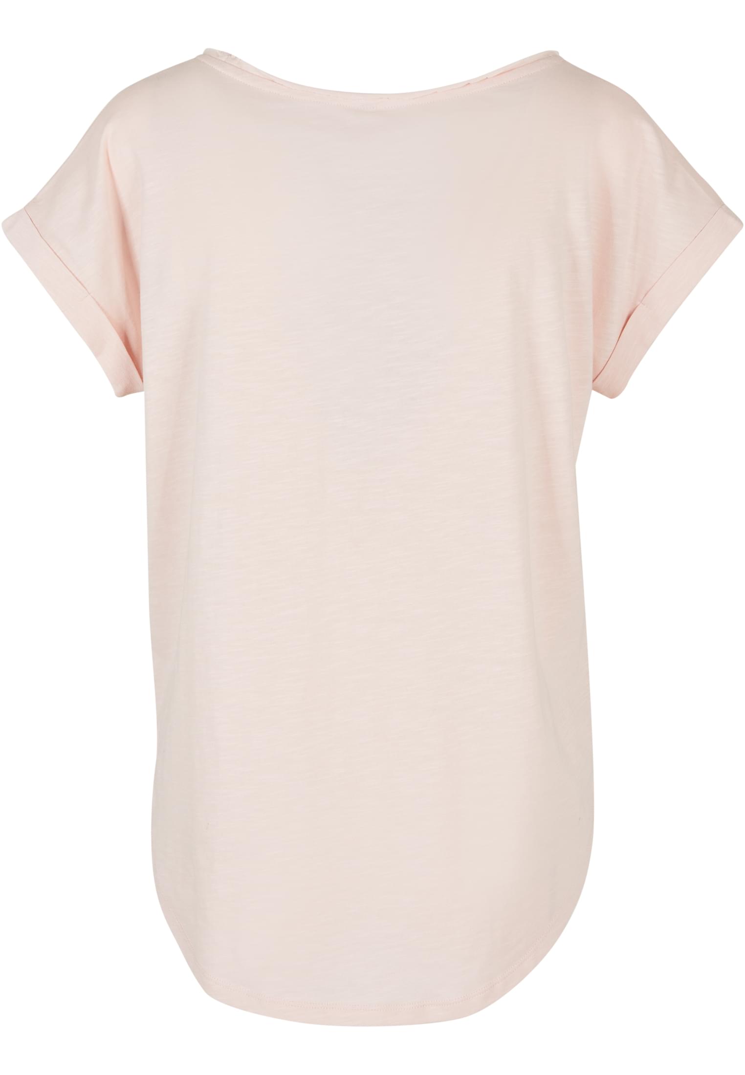 Γυναικείο Μακρύ T-shirt BY036 Build Your Brand Slub Jersey Pink