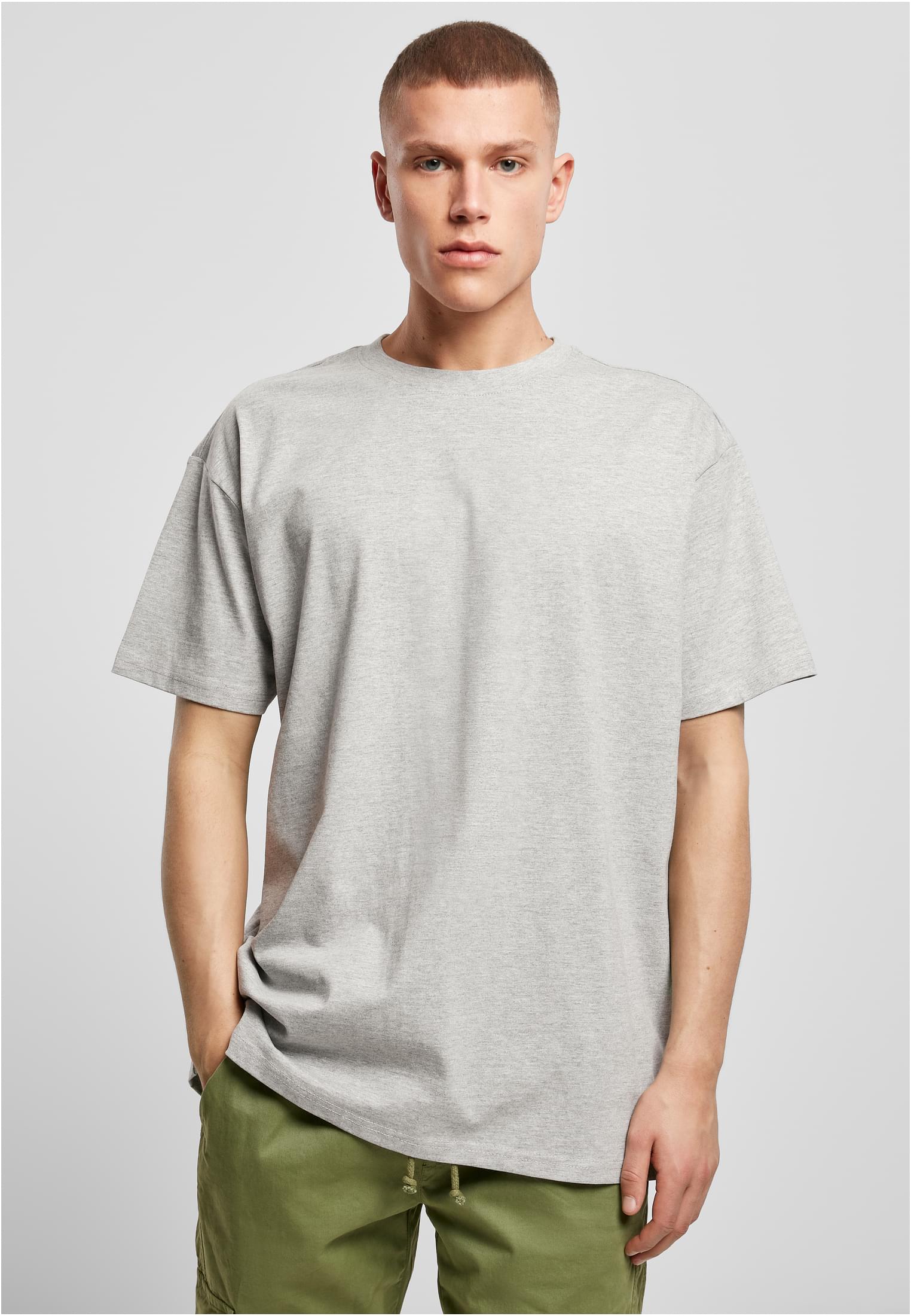 Ανδρικό T-Shirt Heavy Oversized BY102 Build Your Brand grey
