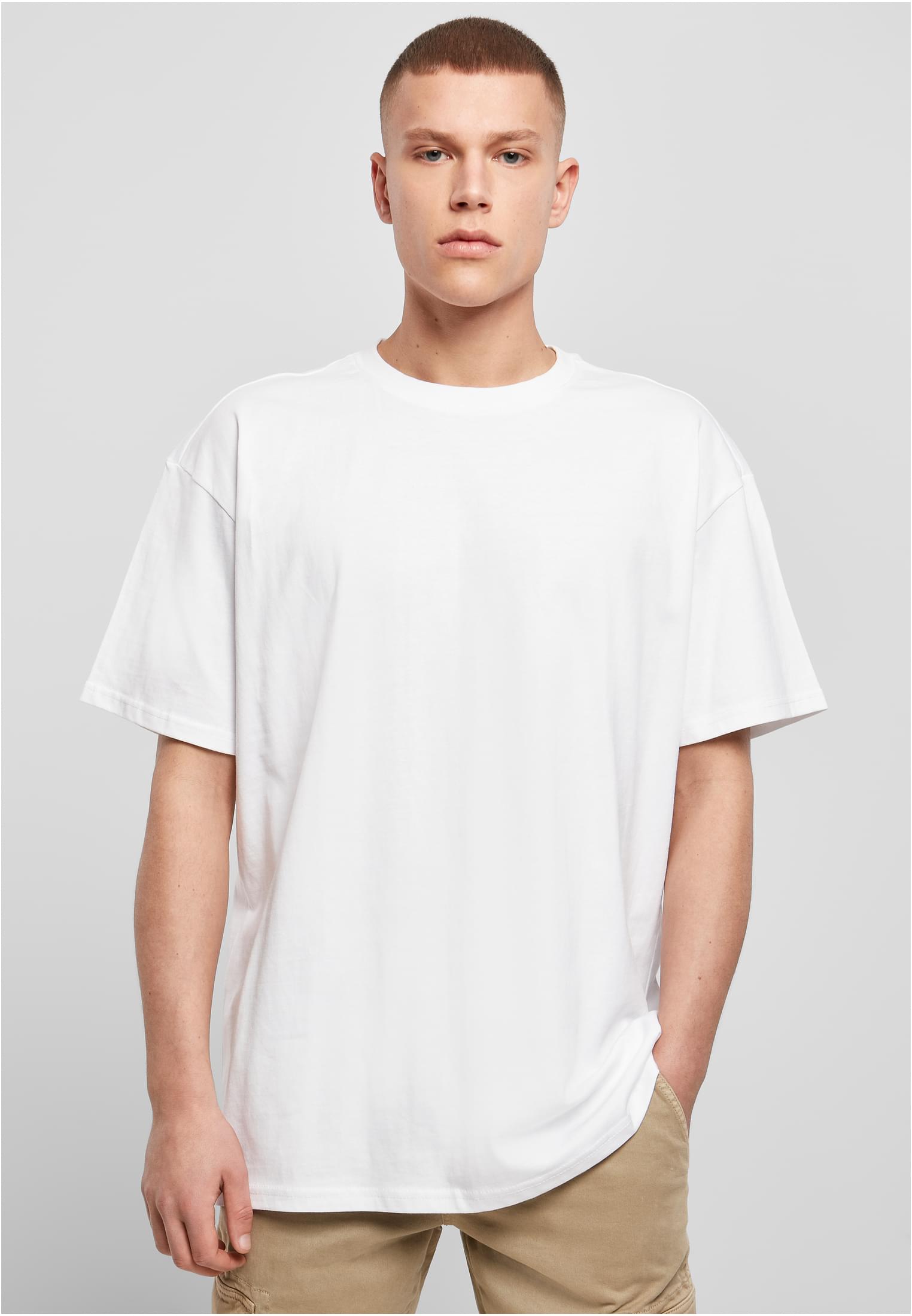 Ανδρικό T-Shirt Heavy Oversized BY102 Build Your Brand White