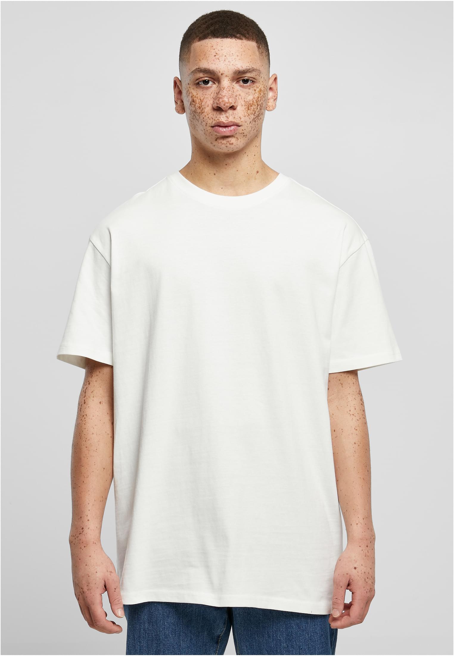 Ανδρικό T-Shirt Heavy Oversized BY102 Build Your Brand blancwhite