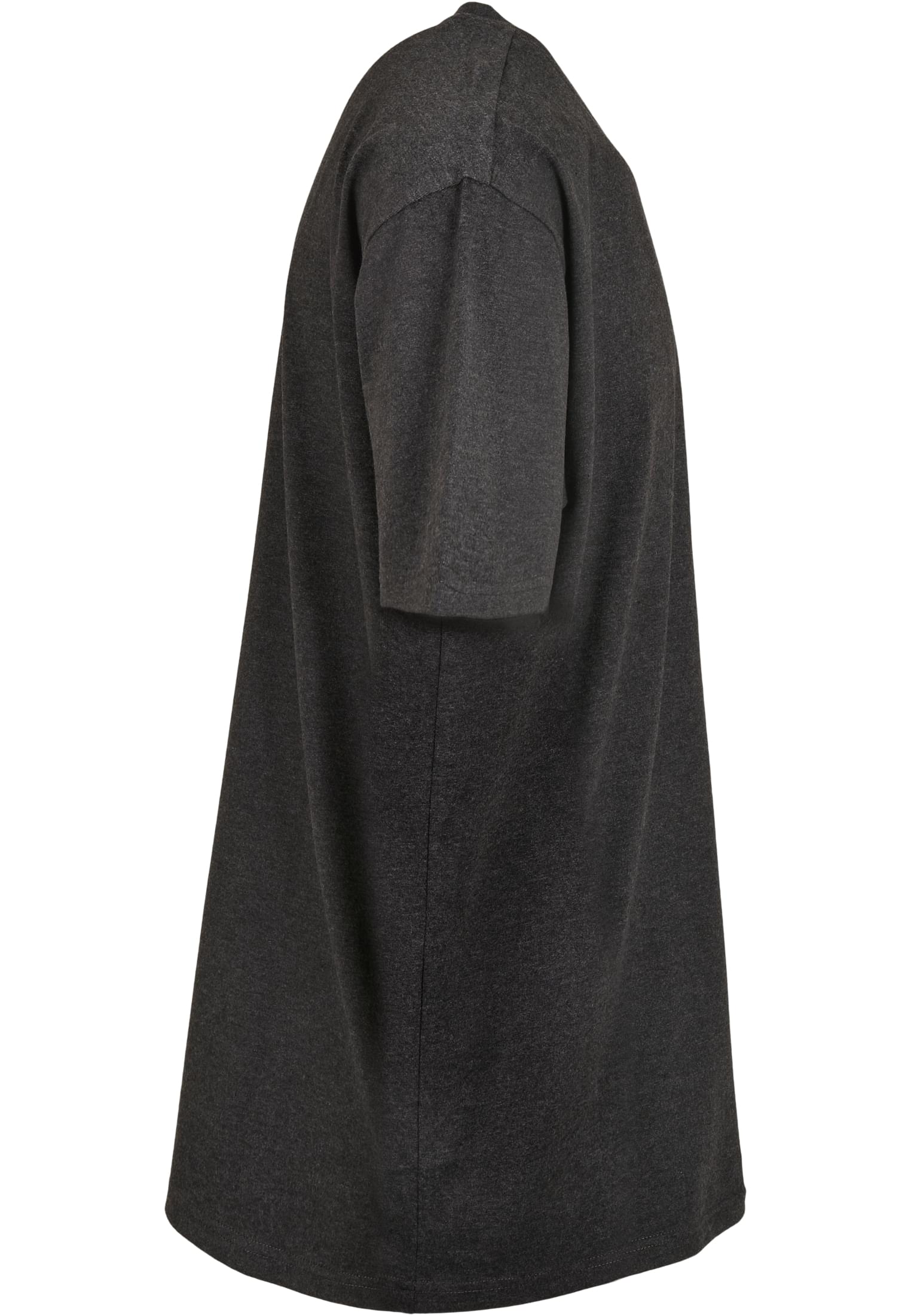 Ανδρικό T-Shirt Heavy Oversized By102 Build Your Brand Charcoal ανδρικά Basic T-Shirts Simple Wear Μπλουζάκια κοντομάνικα