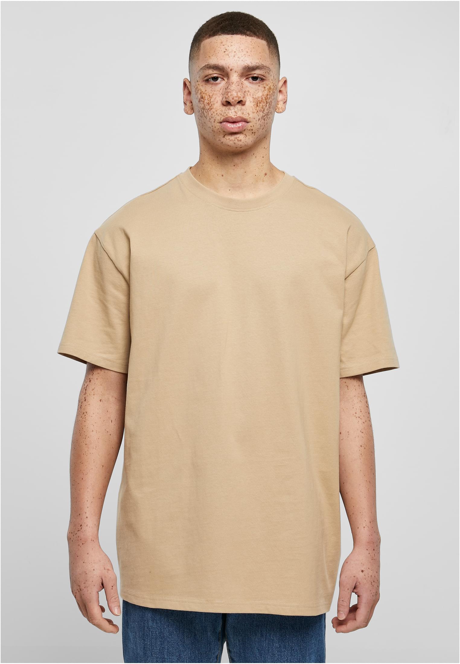 Ανδρικό T-Shirt Heavy Oversized BY102 Build Your Brand unionbeige