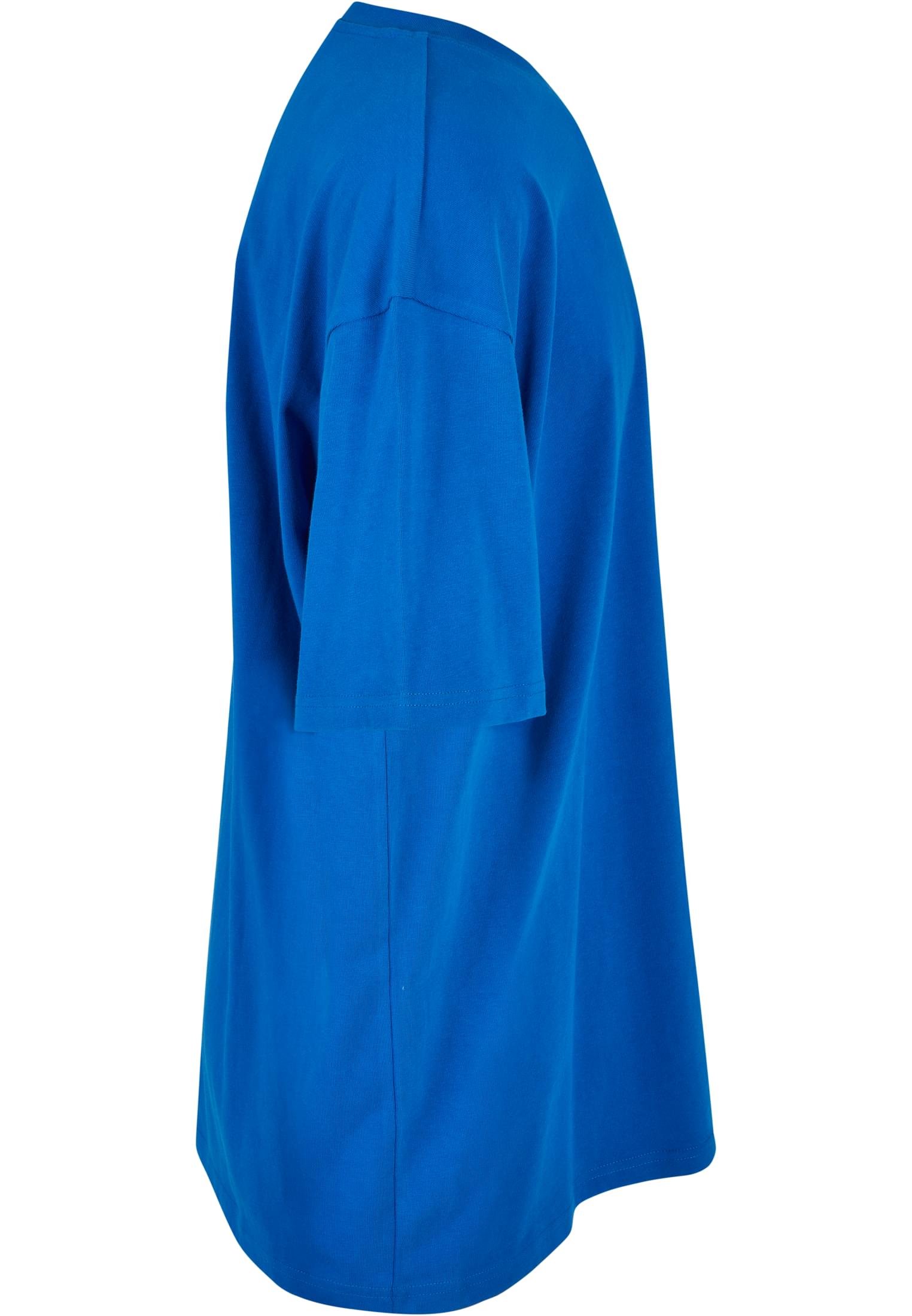 Ανδρικό T-Shirt Heavy Oversized By102 Build Your Brand Cobalt Blue ανδρικά Basic T-Shirts Simple Wear Μπλουζάκια κοντομάνικα