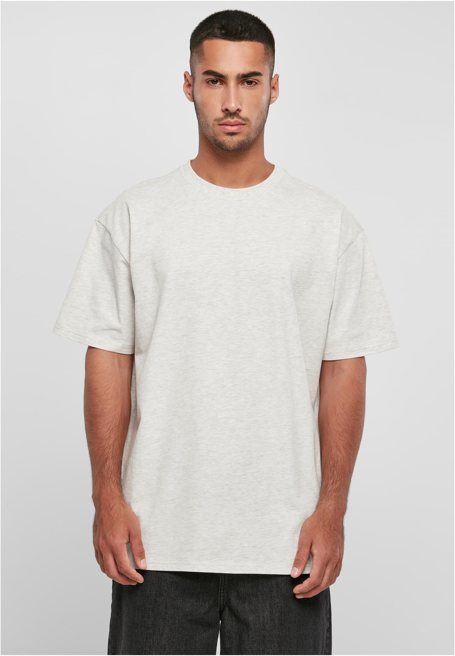 Ανδρικό T-Shirt Heavy Oversized BY102 Build Your Brand Lightgrey