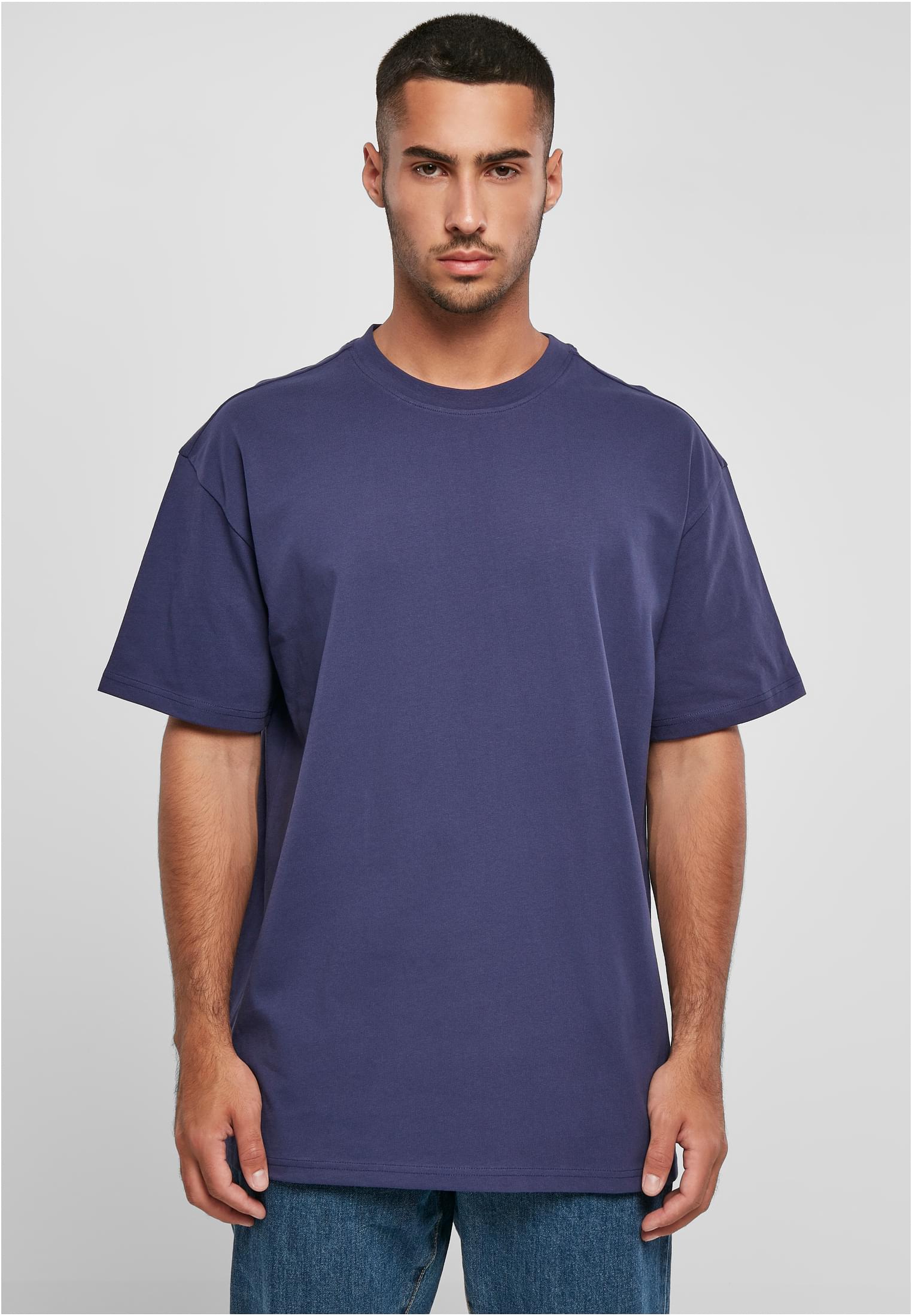 Ανδρικό T-Shirt Heavy Oversized BY102 Build Your Brand Lightnavy