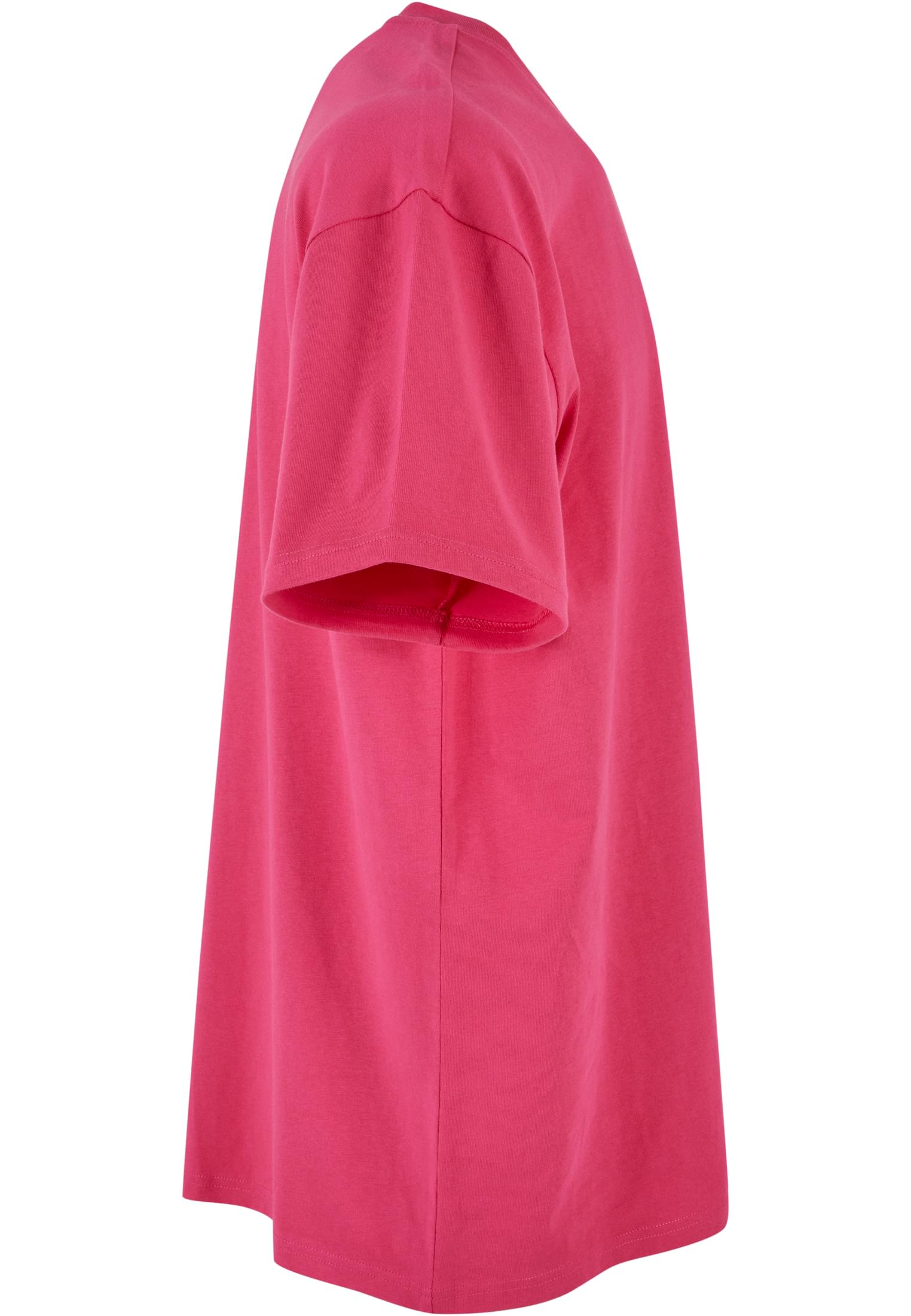 Ανδρικό T-Shirt Heavy Oversized By102 Build Your Brand Hibiskuspink ανδρικά Basic T-Shirts Simple Wear Μπλουζάκια κοντομάνικα