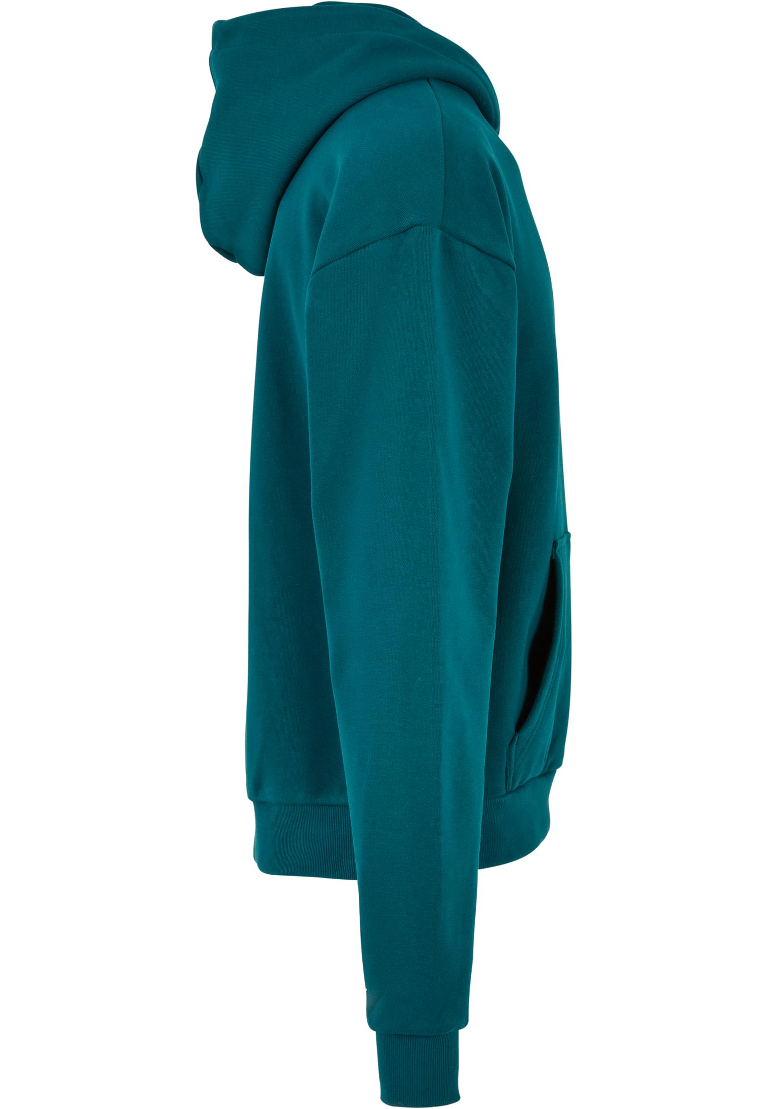 Ανδρικό Φούτερ με Κουκούλα Ultra Heavy Cotton Box By162 Build Your Brand Retro Green ανδρικά Simple Wear