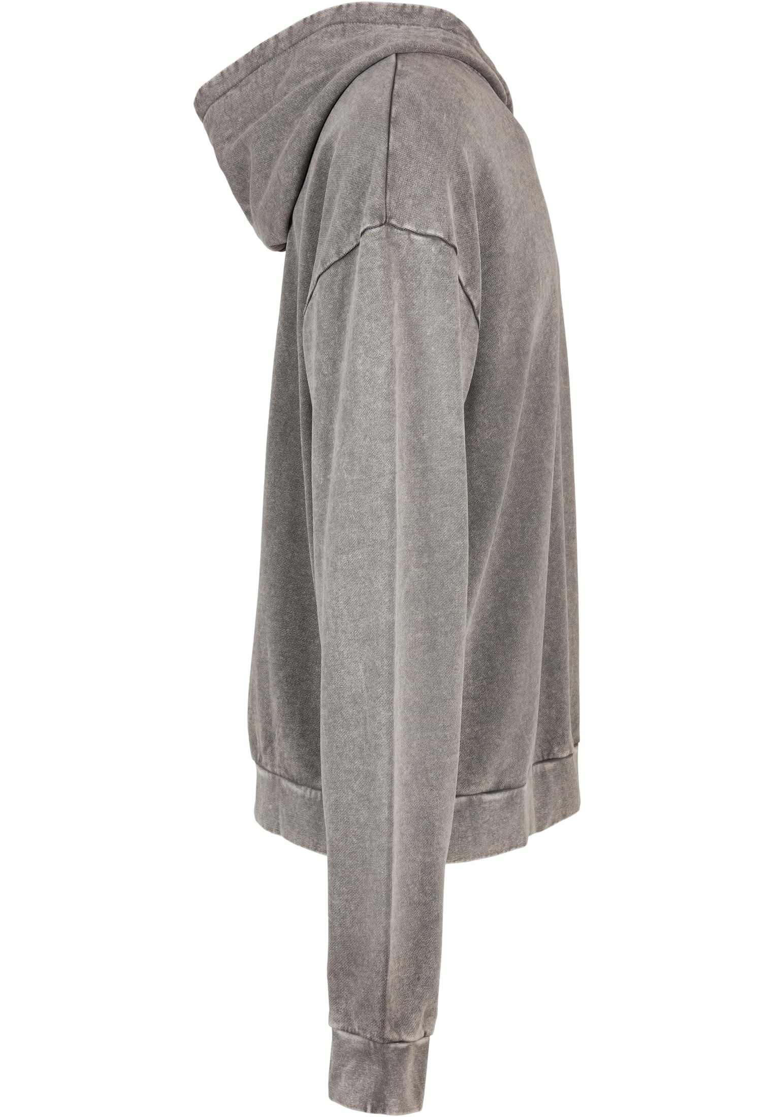 Φούτερ Hoodie Oversized By191 Build Your Brand Acid Washed Asphalt ανδρικά Simple Wear