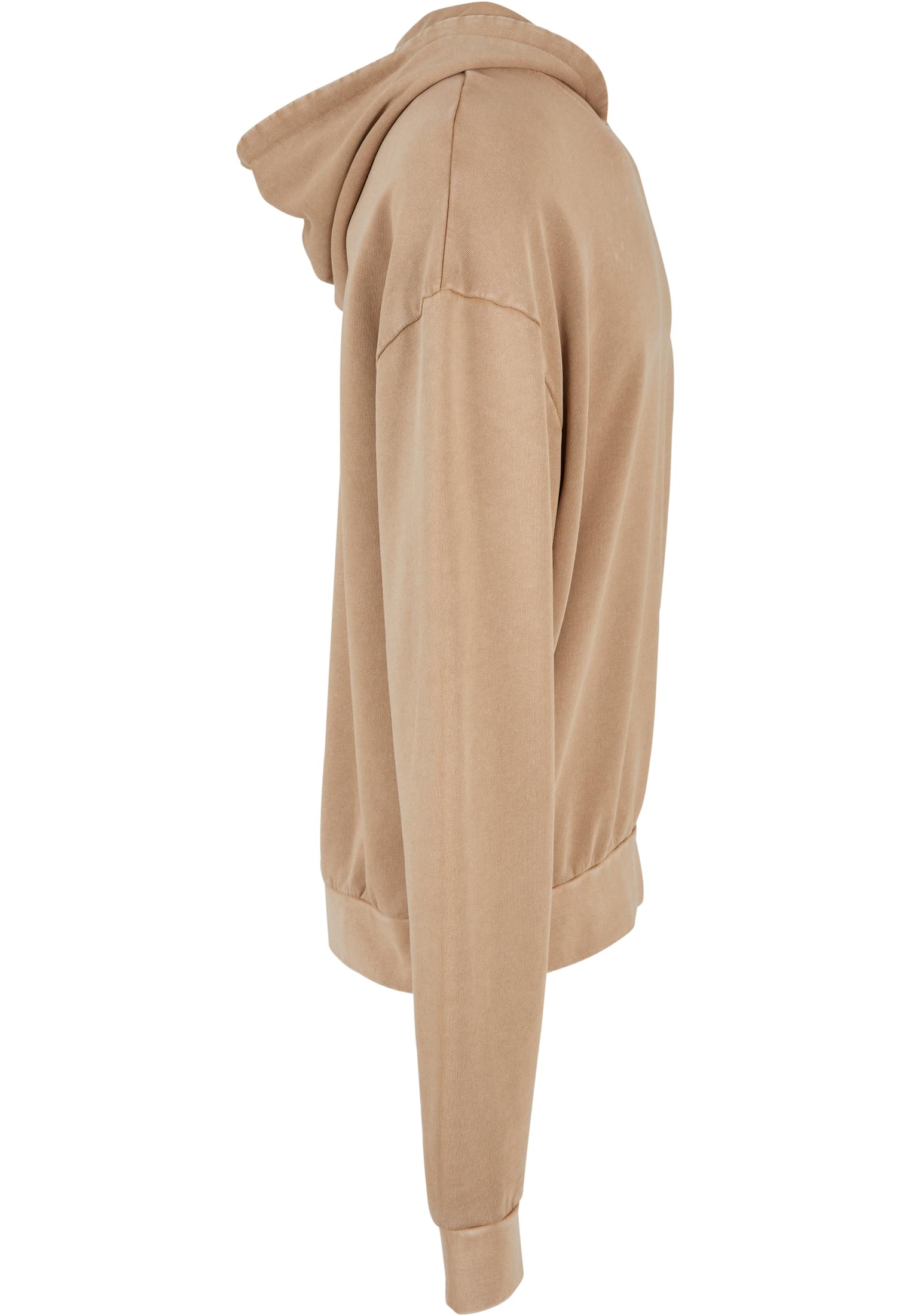 Φούτερ Hoodie Oversized By191 Build Your Brand Acid Washed Unionbeige ανδρικά Simple Wear