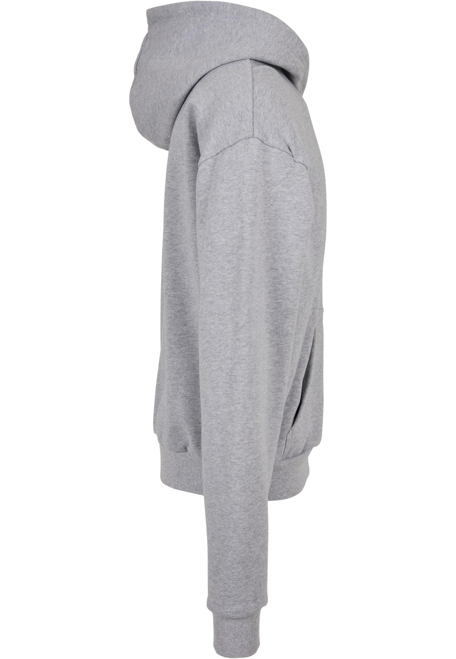 Ανδρική Ζακέτα Φούτερ με Κουκούλα Heavy Zip Hoody By192 Build Your Brand Heather Grey Heathergrey ανδρικά Simple Wear