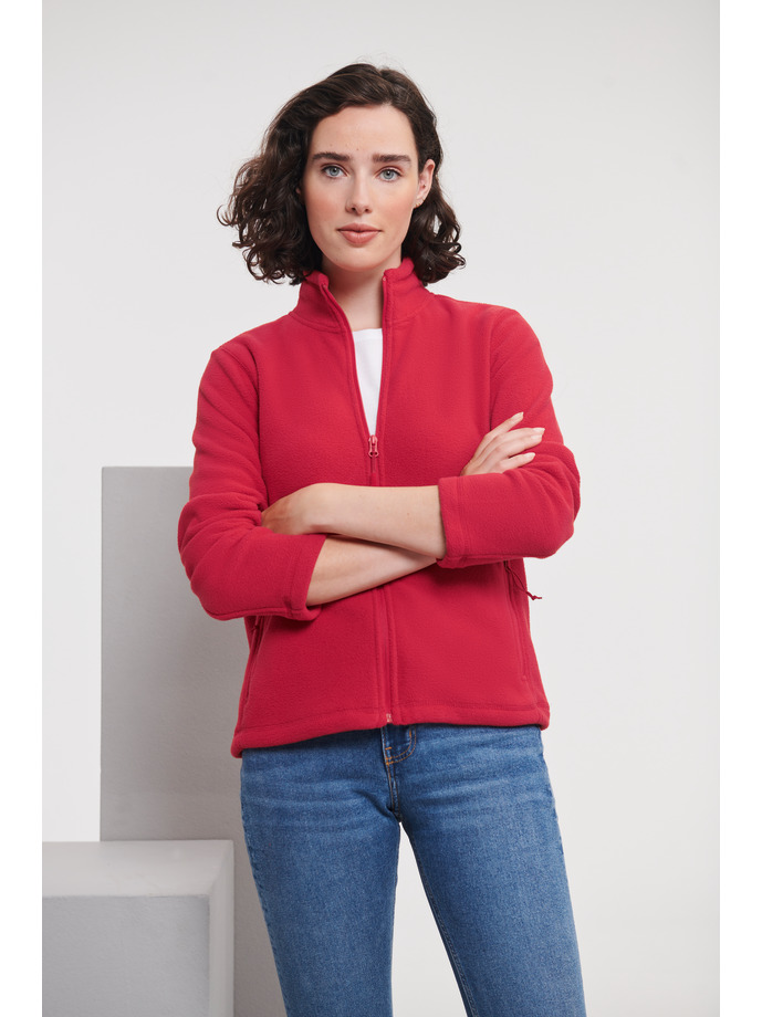 Γυναικεία Ζακέτα Fleece R-870F-0 Russell Full Zip Classic Red