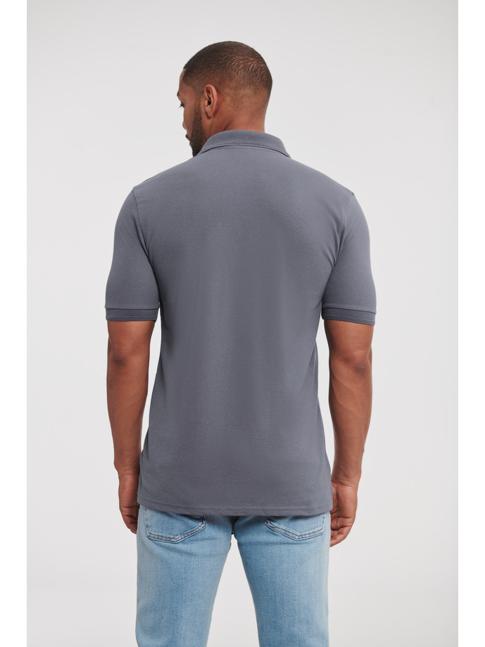 Ανδρικό Polo R-599M-0 Russell Hardwearing Convoy Grey ανδρικά Μπλούζες Simple Wear