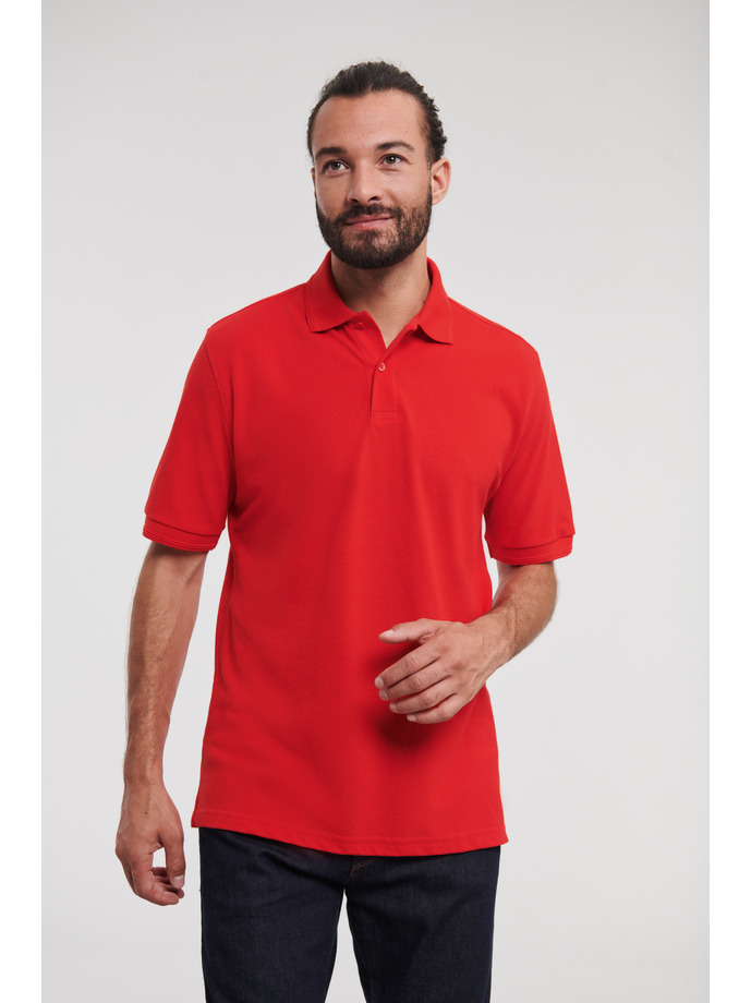 Ανδρικό Polo R-599M-0 Russell Hardwearing Bright Red