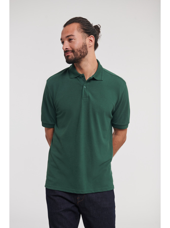 Ανδρικό Polo R-599M-0 Russell Hardwearing Bottle Green