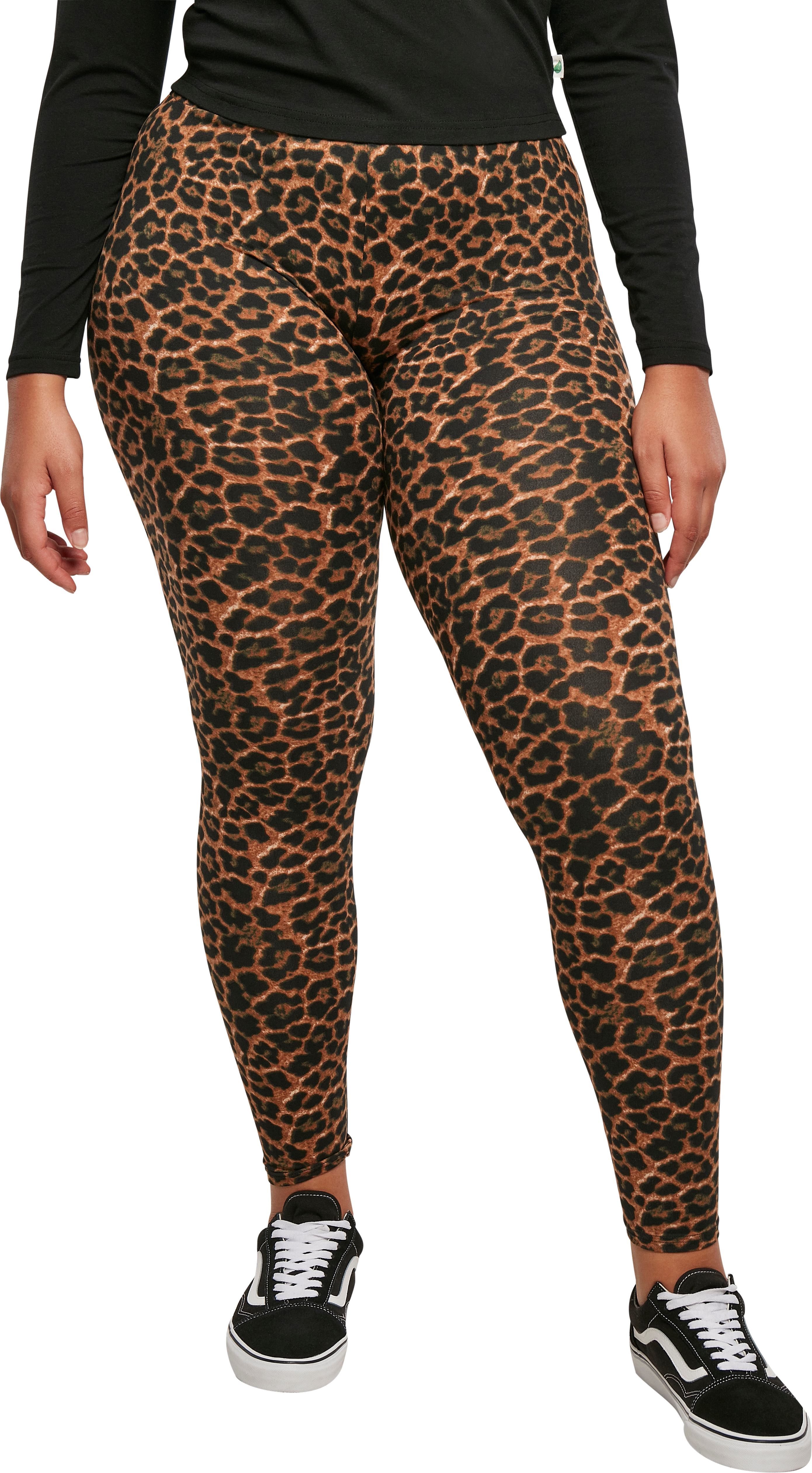 Γυναικείο Κολάν TB4771-04247 Urban Classics Soft AOP Leggings darkleo