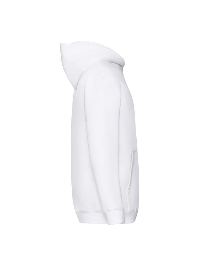 Παιδικό Φούτερ με Κουκούλα 62-037-0 Fruit Of The Loom White παιδικά Simple Wear
