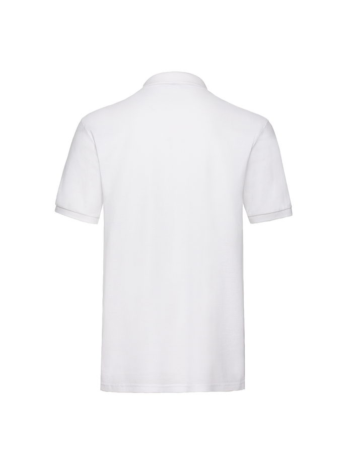 Ανδρική Μπλούζα Polo 63-218-0 Fruit Of The Loom Premium White ανδρικά Μπλούζες Simple Wear