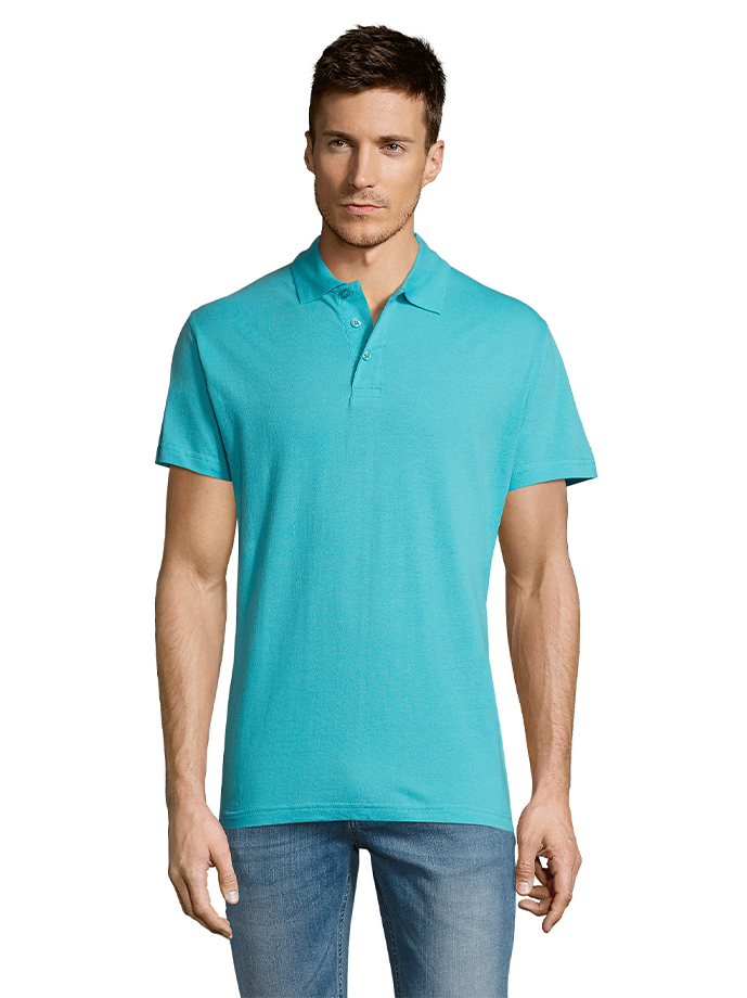 Ανδρική Μπλούζα Polo 11342 SOL'S Summer II Atoll Blue