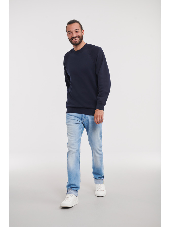 Φούτερ Classic Raglan R-762M-0 Russell French Navy ανδρικά Simple Wear
