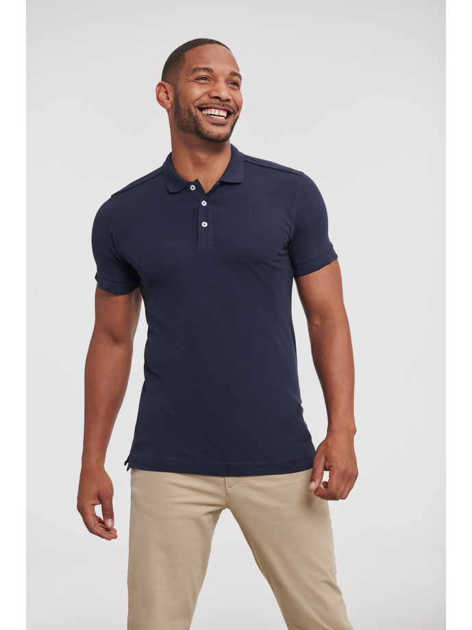 Ανδρική Μπλούζα Polo R-566M-0 Russell Fitted Stretch Slim Fit French Navy