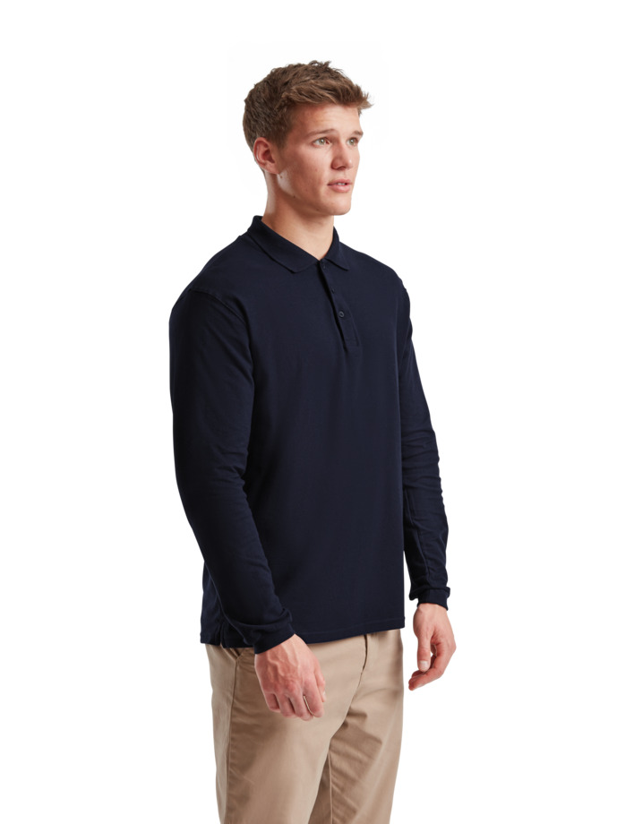 Μπλούζα Polo Μακρυμάνικη 63-310-0 Fruit Of The Loom Premium Deep Navy ανδρικά Μπλούζες Simple Wear