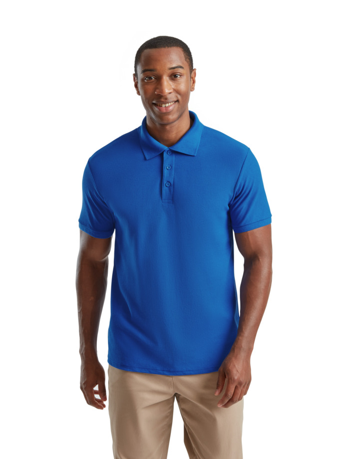 Ανδρική Μπλούζα Polo 63-204-0 Fruit of the Loom Heavyweight 65/35 Royal
