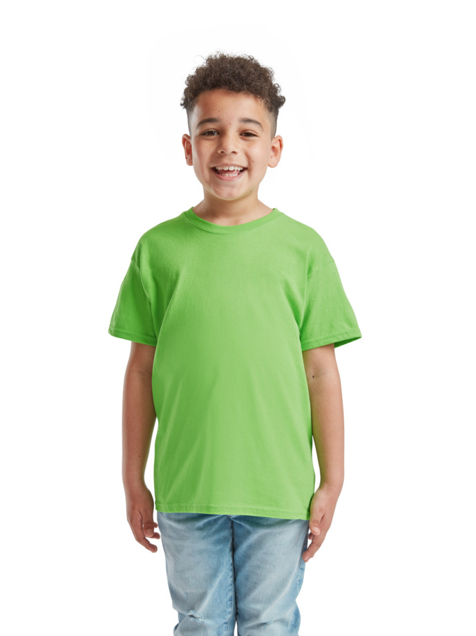 Παιδικό T-Shirt 61-019-0 Fruit of the Loom Lime Green