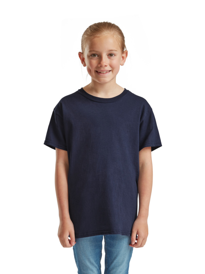Παιδικό T-Shirt 61-019-0 Fruit of the Loom Navy