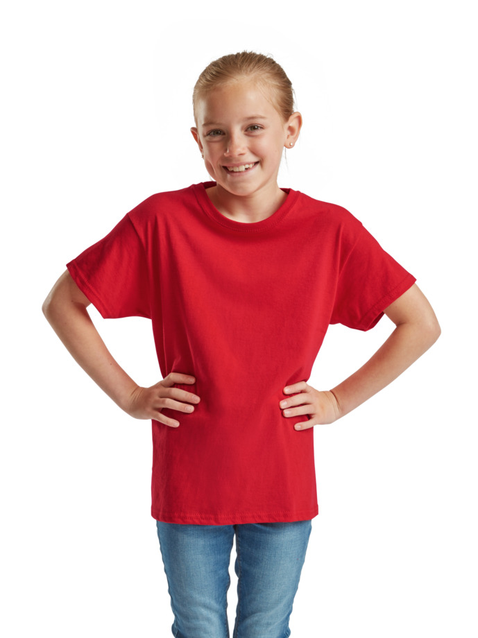 Παιδικό T-Shirt 61-019-0 Fruit of the Loom Red