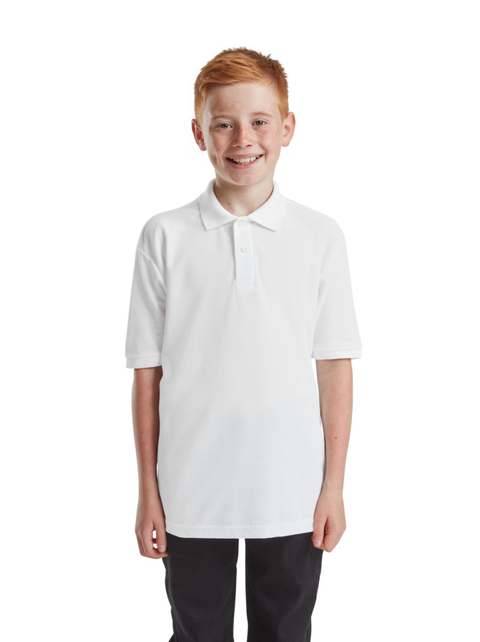 Παιδικό Polo 63-417-0 Fruit of the Loom White
