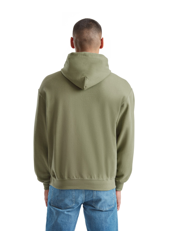Φούτερ Hoodie 62-208-0 Fruit Of The Loom Classic Olive ανδρικά Simple Wear