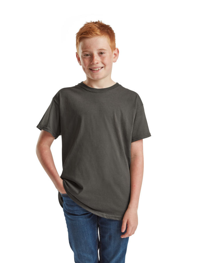 Παιδικό T-Shirt 61-019-0 Fruit of the Loom Light Graphite