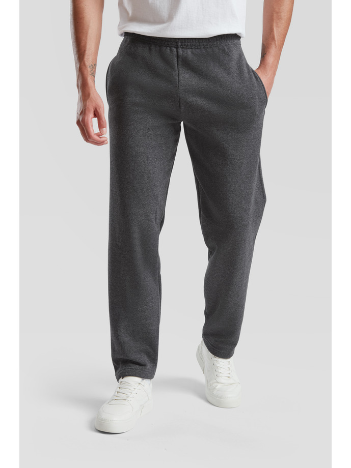 Παντελόνι Φόρμας 64-032-0 Fruit of the Loom Open Legs Dark Heather Grey