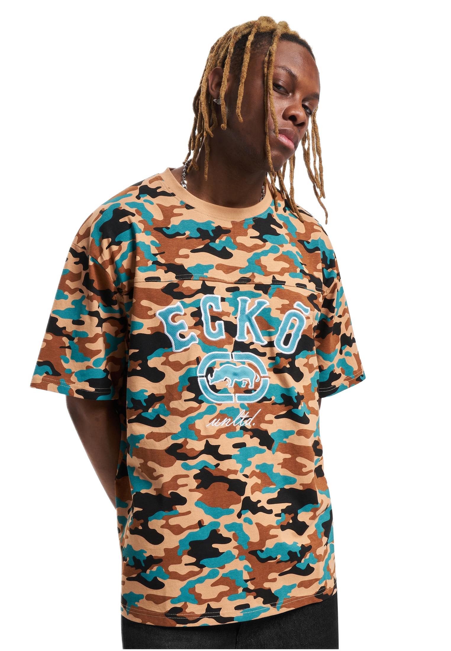 T-shirt ECKOTS1144 Ecko Unltd. camouflage/black/green