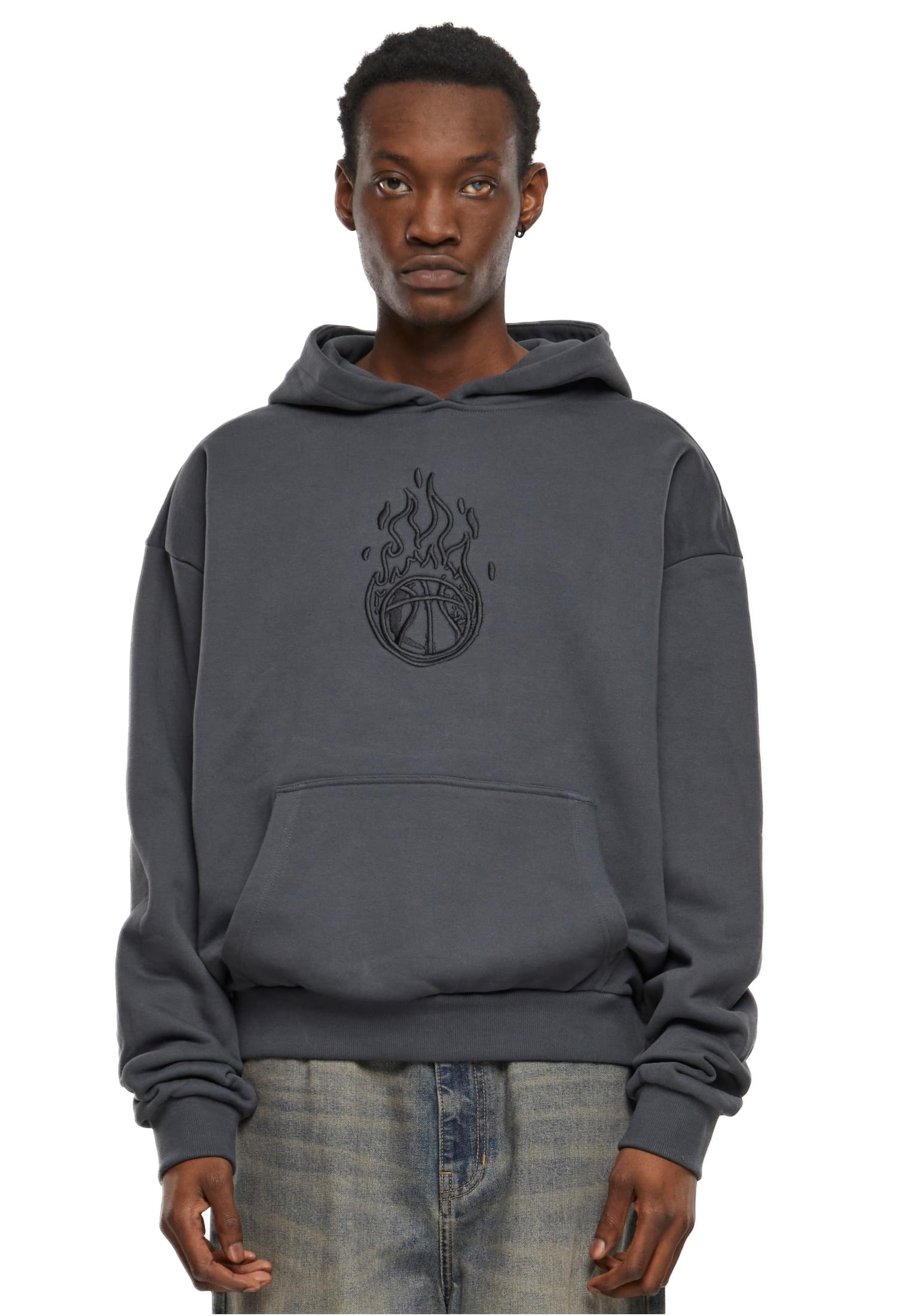 Teamdream Ultraheavy Oversize Hoodie Mister Tee MT3118-00094 darkgrey