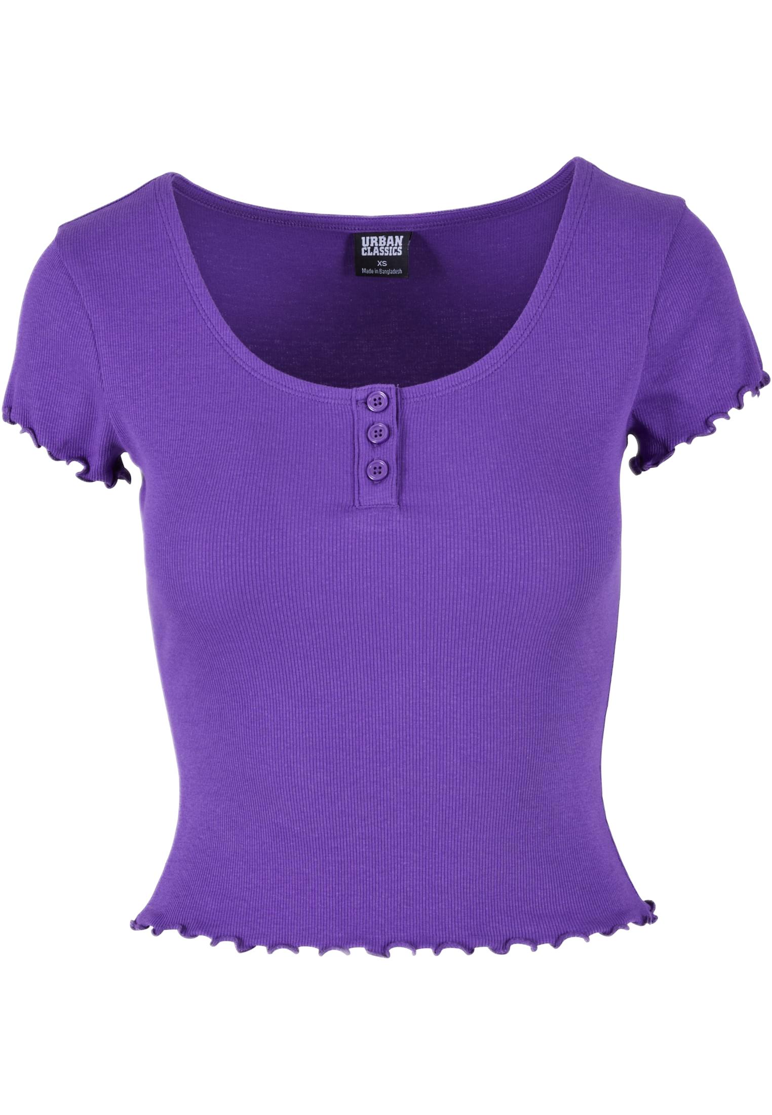 Γυναικείο T-shirt Rib Babylock TB6054 Urban Classics Realviolet