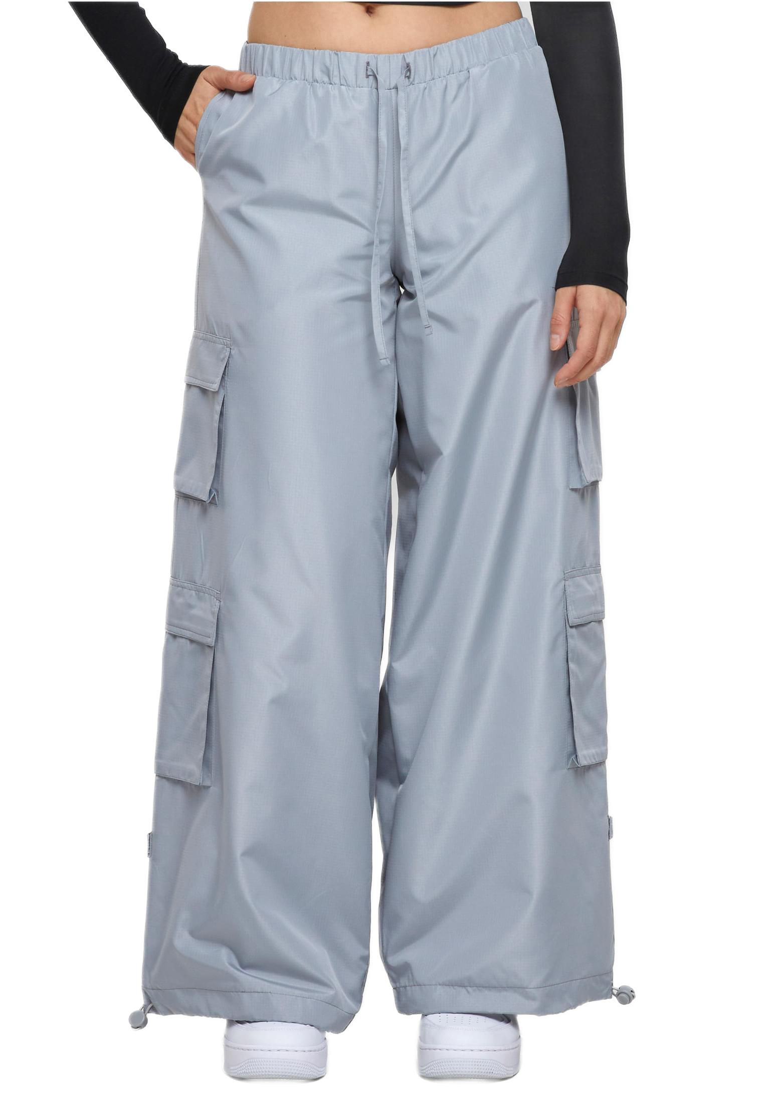 Ladies Ripstop Double Cargo Παντελόνι Urban Classics TB6100-02946 lightasphalt