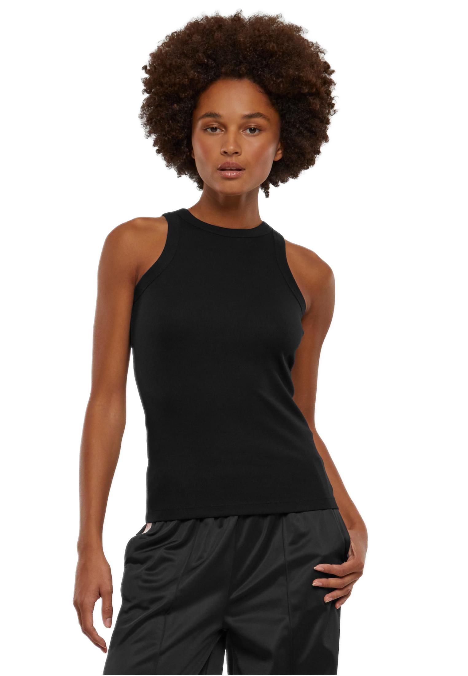 Γυναικείο Τοπ Racer Back Rib TB6188-00007 Urban Classics Black