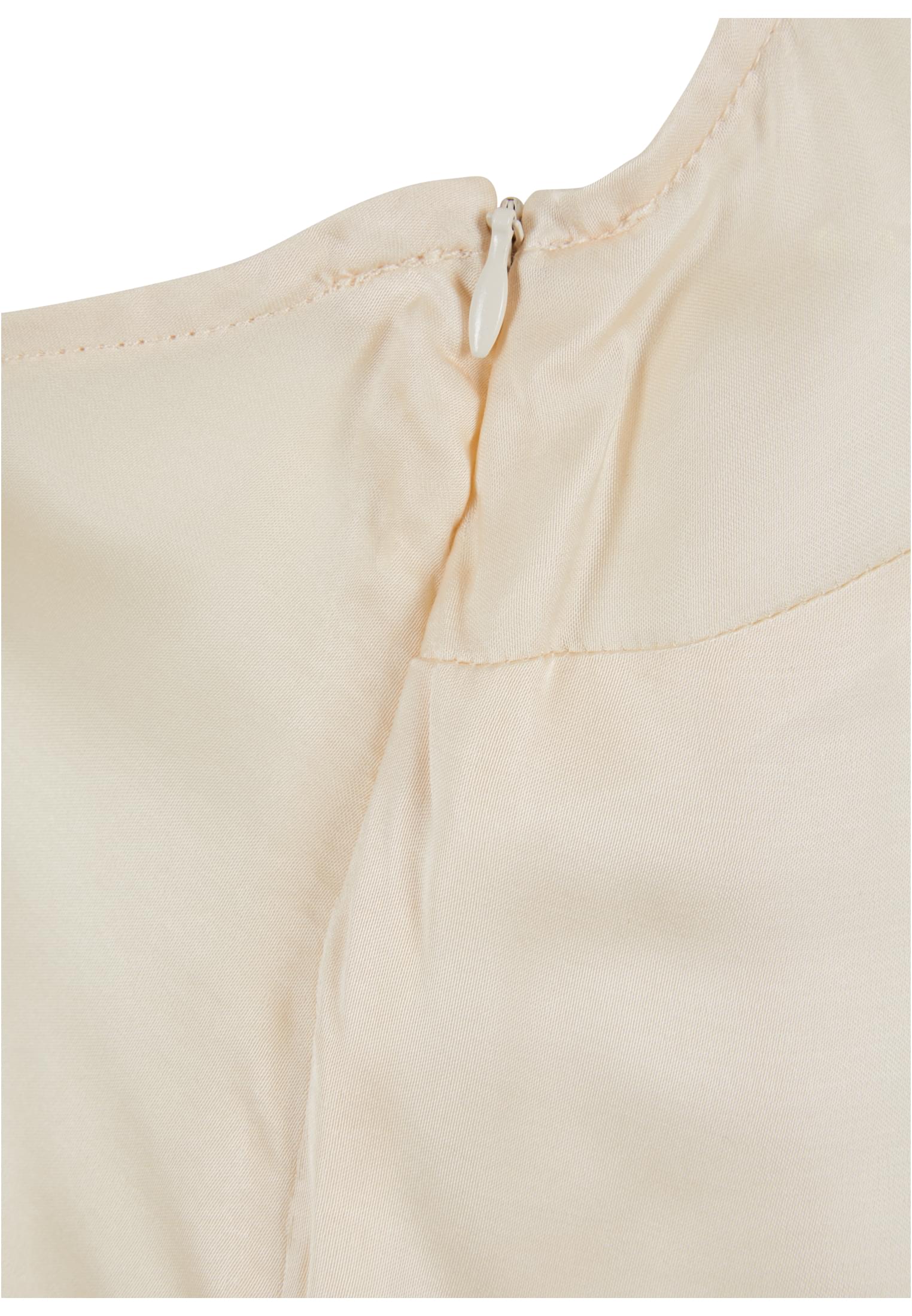 Ladies Viscose Satin Slip Dress Urban Classics Tb6191-02903 Whitesand γυναικεία Φορέματα Simple Wear