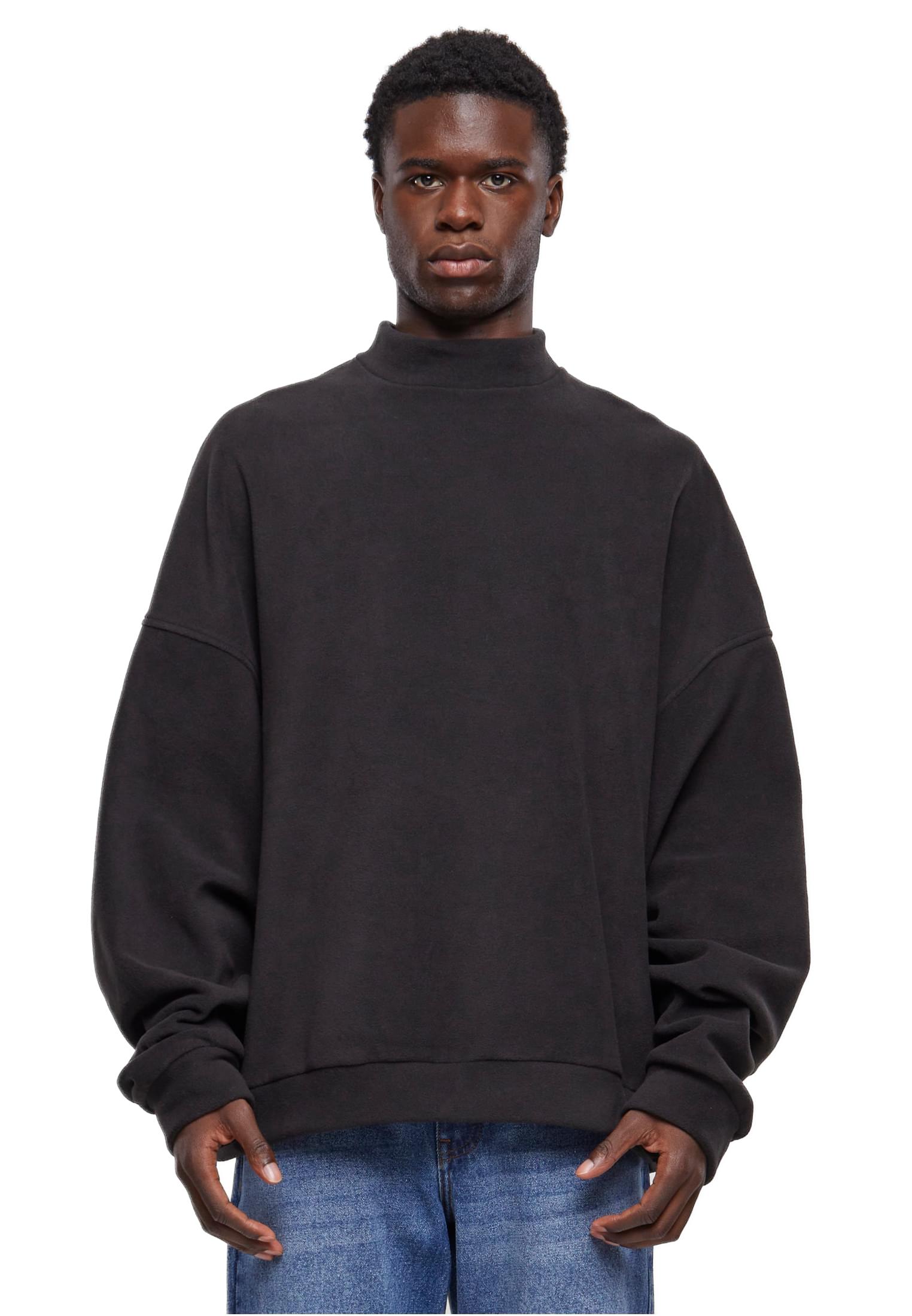 Φούτερ Oversized Polar Fleece Crew TB6362-00007 Urban Classics Black