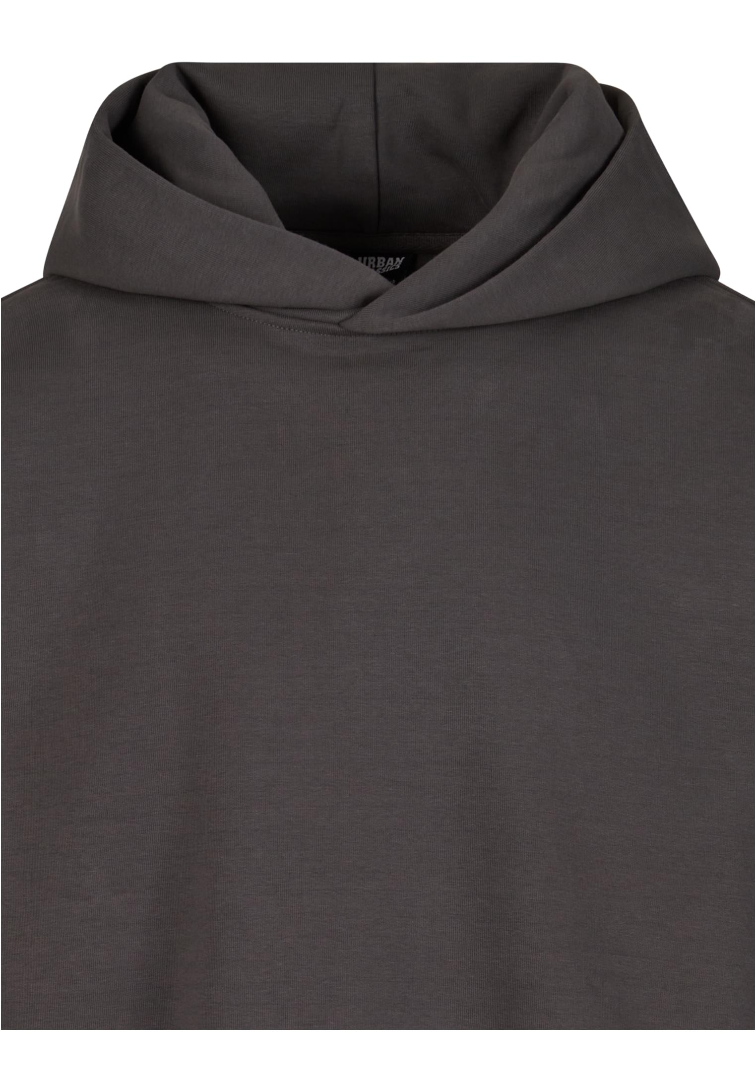 High Low Hoodie Urban Classics Tb6380 Darkshadow ανδρικά Φούτερ Simple Wear