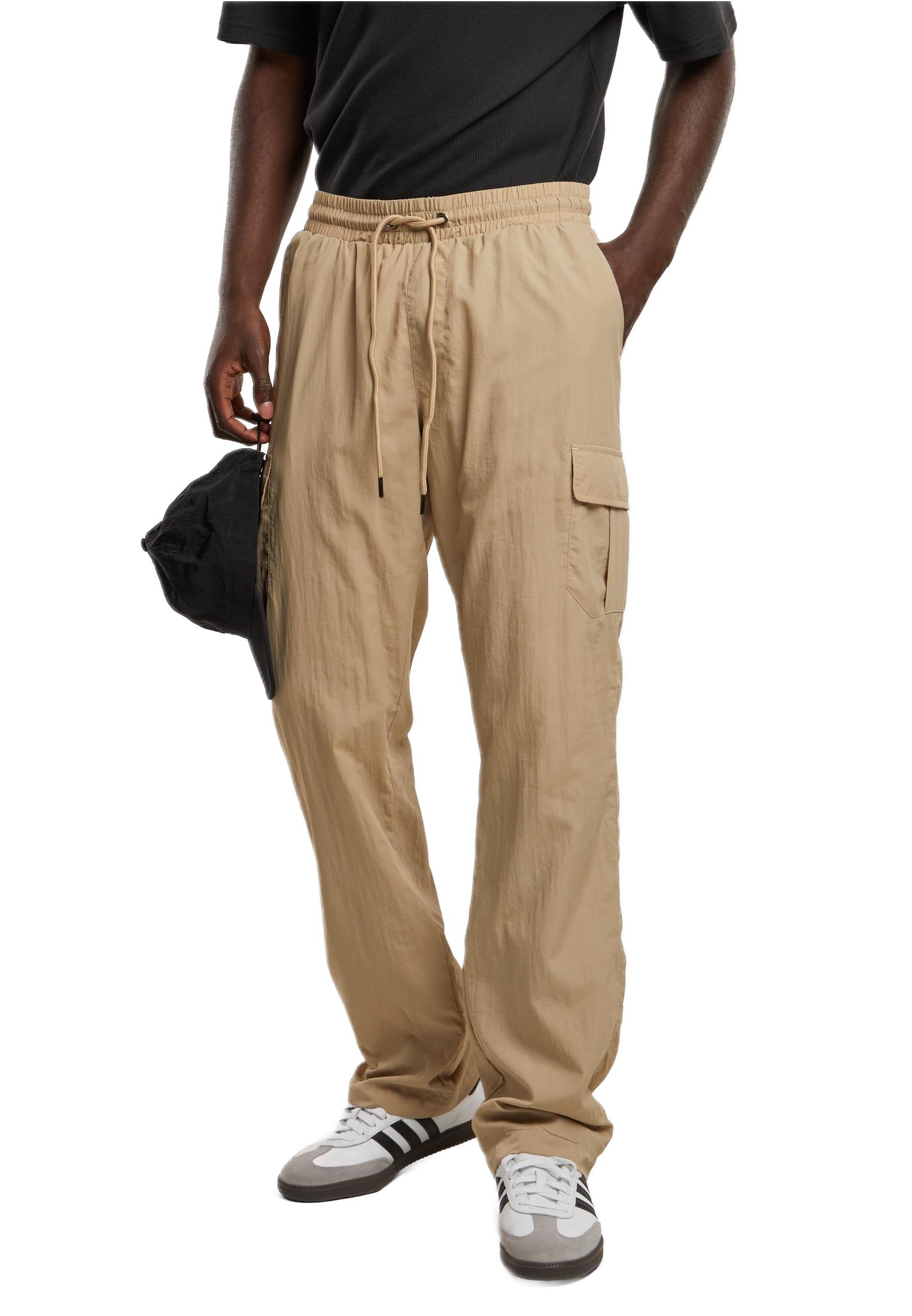 Cargo Παντελόνι Straight Leg Nylon TB6395 Urban Classics Concrete