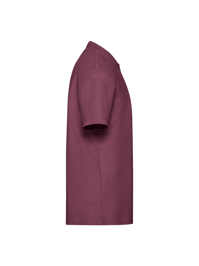 Ανδρική Μπλούζα Polo 63-402-0 Fruit Of The Loom Burgundy ανδρικά Μπλούζες Simple Wear