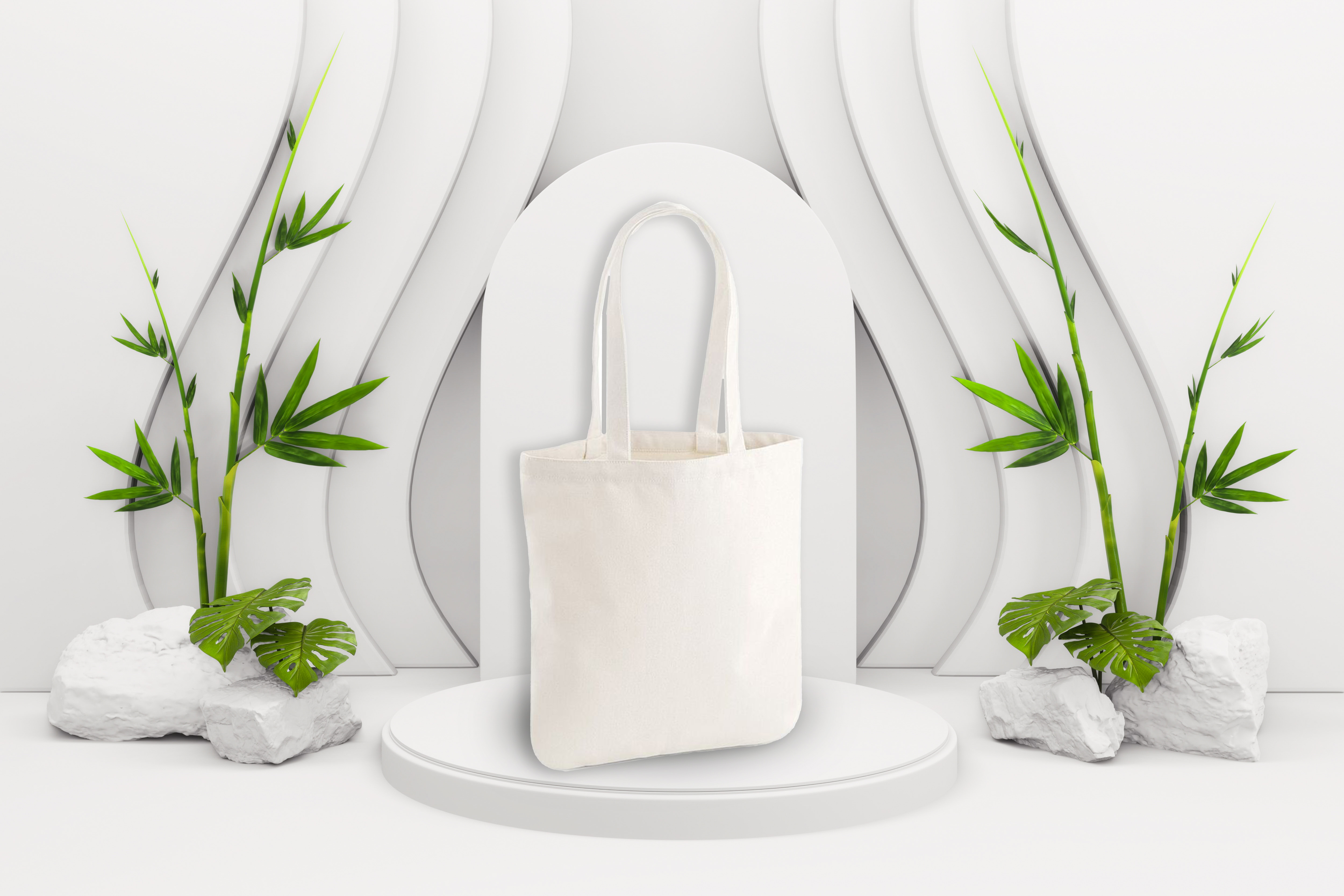 Τσάντα Tote W821 Westford Mill Earthaware Organic Canvas Natural Είδη Ταξιδιου Shopping Bags Simple Wear