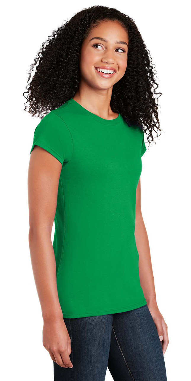 Γυναικείο T-Shirt 64000L Gildan Fitted Ring Spun Irish Green