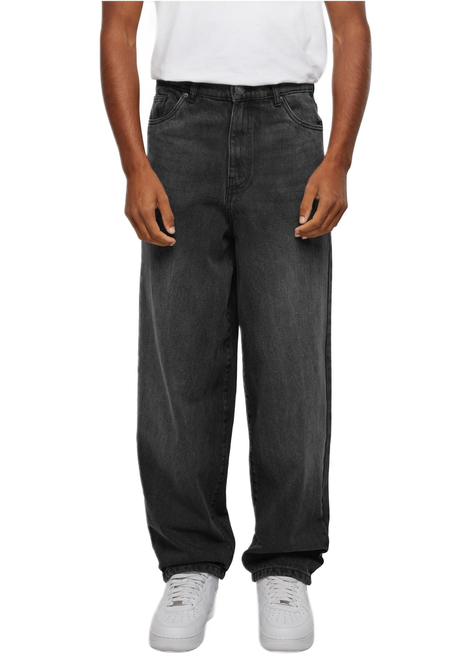 Παντελόνι Jeans Heavy Ounce Baggy Fit TB6398 Urban Classics black washed