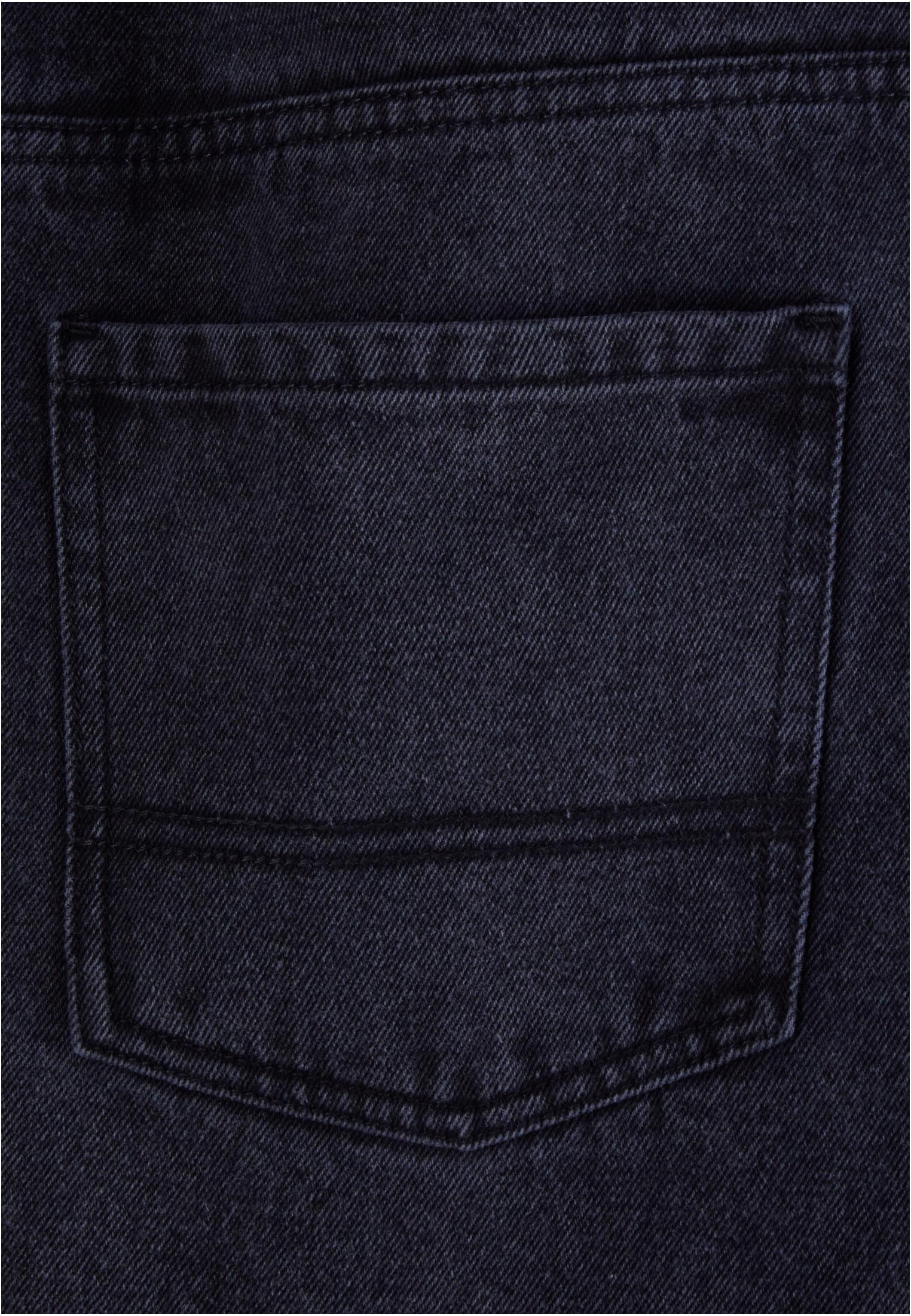 Παντελόνι Jeans Heavy Ounce Baggy Fit Tb6398 Urban Classics Black Washed ανδρικά Παντελόνια Simple Wear