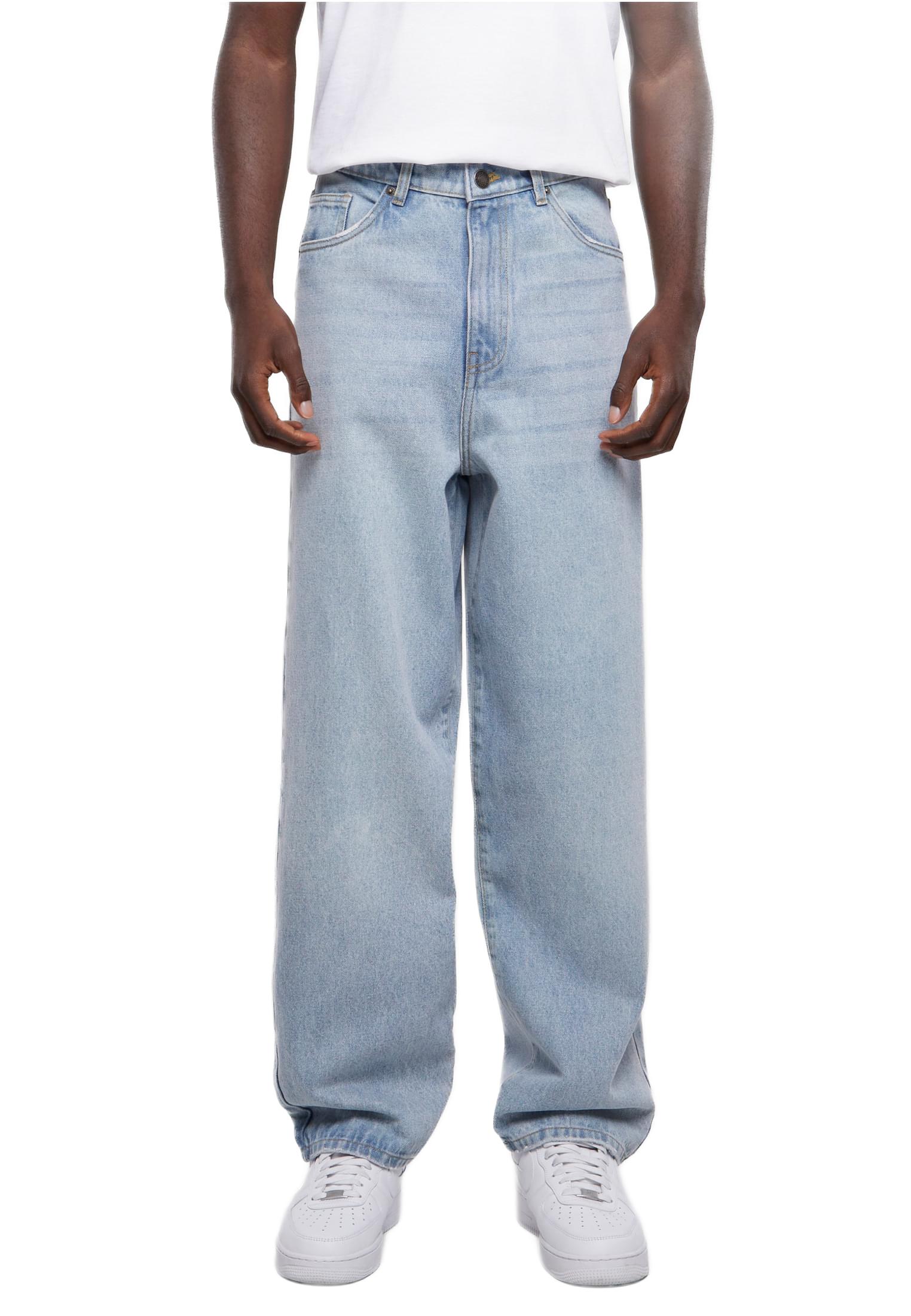 Παντελόνι Jeans Heavy Ounce Baggy Fit TB6398 Urban Classics new light blue washed